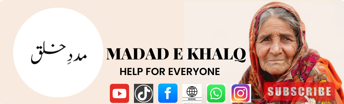 Madade Khalq NGO Hero Image - Elderly Woman